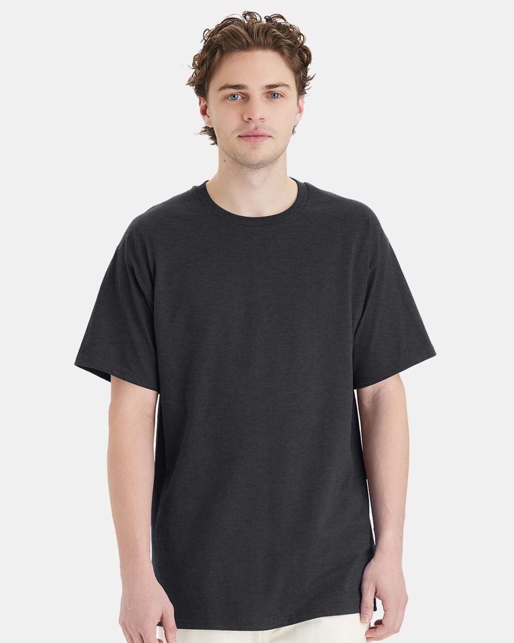Essential-T Tall Crewneck T-Shirt for Casual, Workwear & Extended Length Comfort Wear